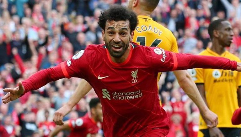 محمد صلاح لاعب ليفربول الإنجليزي