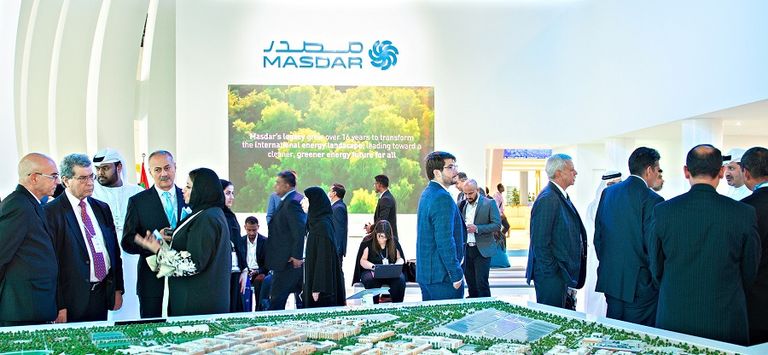 شعار شركة مصدر - أرشيفية