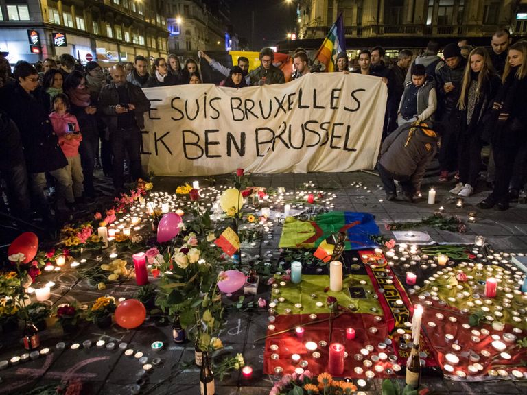 جانب من هجمات بروكسل