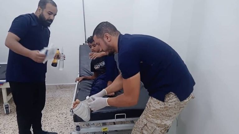 فريق إسعاف درنة