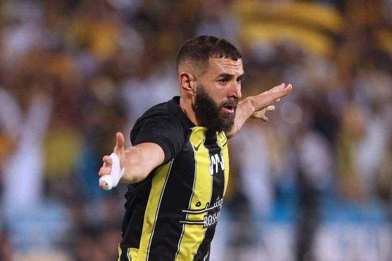 كريم بنزيما كريستيانو رونالدو مع نيمار دا سيلفا - صورة أرشيفية