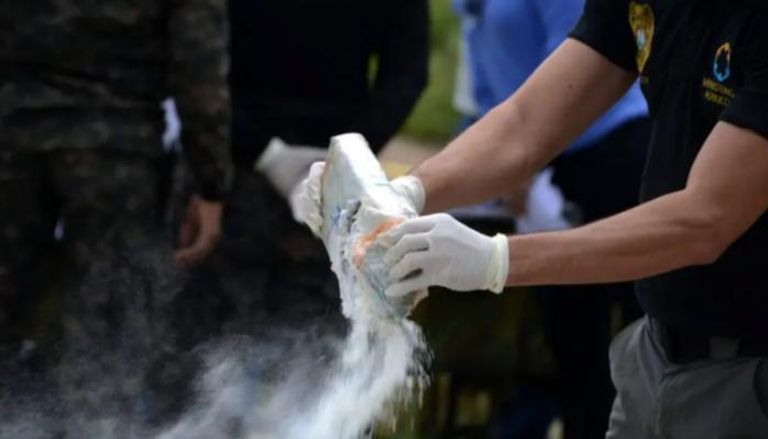 عملية ضبط كمية من الكوكايين الكولومبي