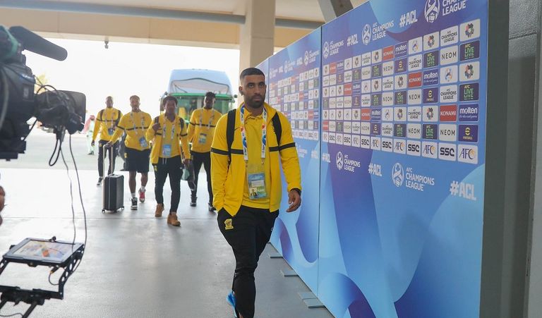 عبدالرزاق حمدالله مهاجم الاتحاد كريم بنزيما وعبدالرزاق حمدالله