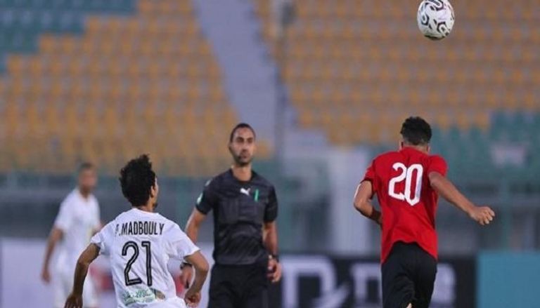 جانب من المباراة الافتتاحية للدوري المصري 2024