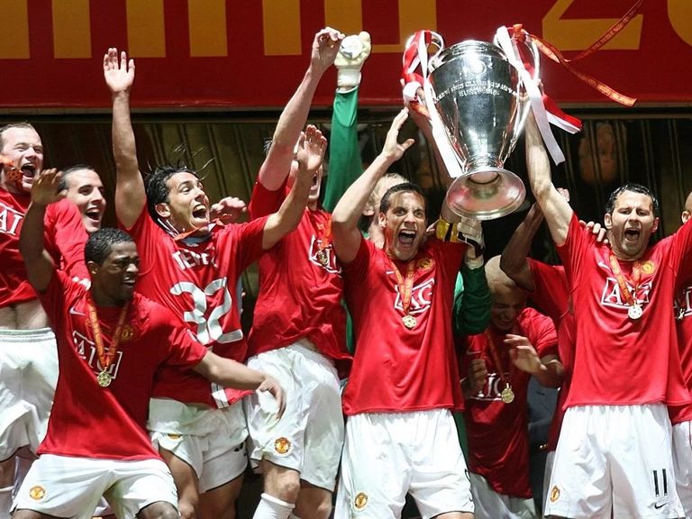 مانشستر يونايتد بطل دوري أبطال أوروبا 2008