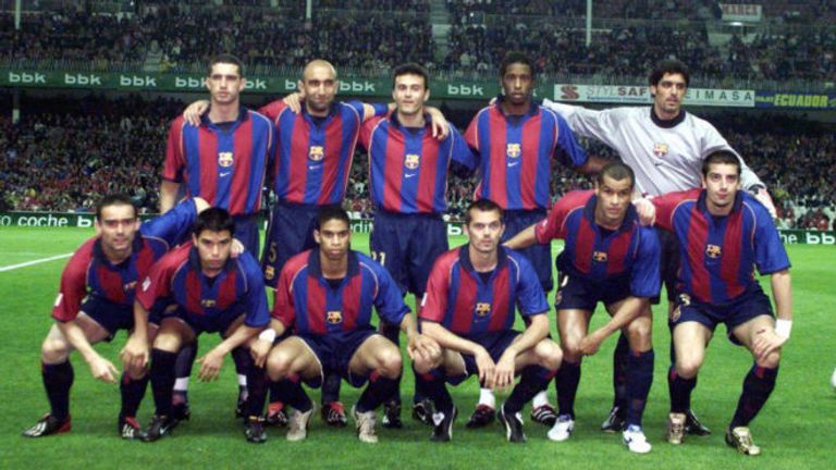 برشلونة في موسم 2002-2003 فريق برشلونة