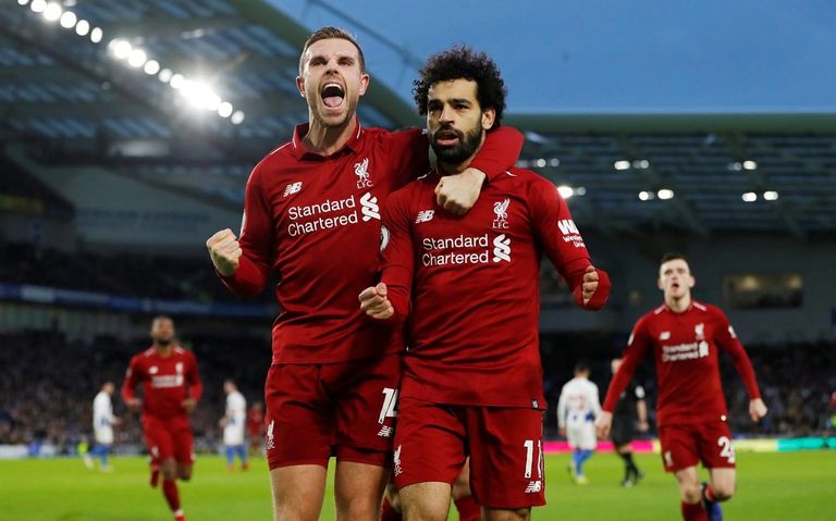 محمد صلاح وجوردان هندرسون في ليفربول محمد صلاح نجم ليفربول