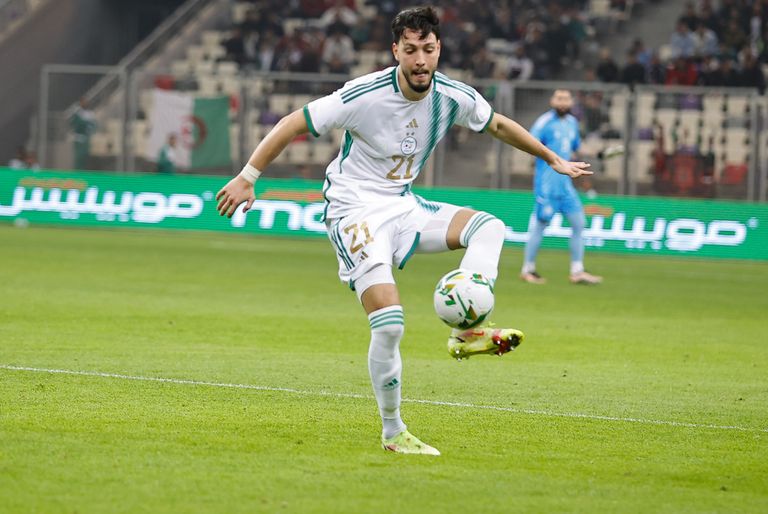 رامي بن سبعيني منتخب الجزائر