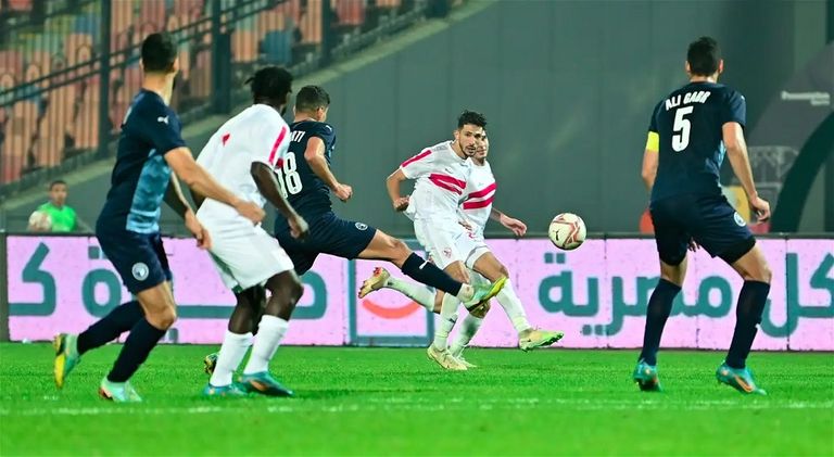 مباراة الزمالك وبيراميدز - أرشيفية الزمالك وبيراميدز