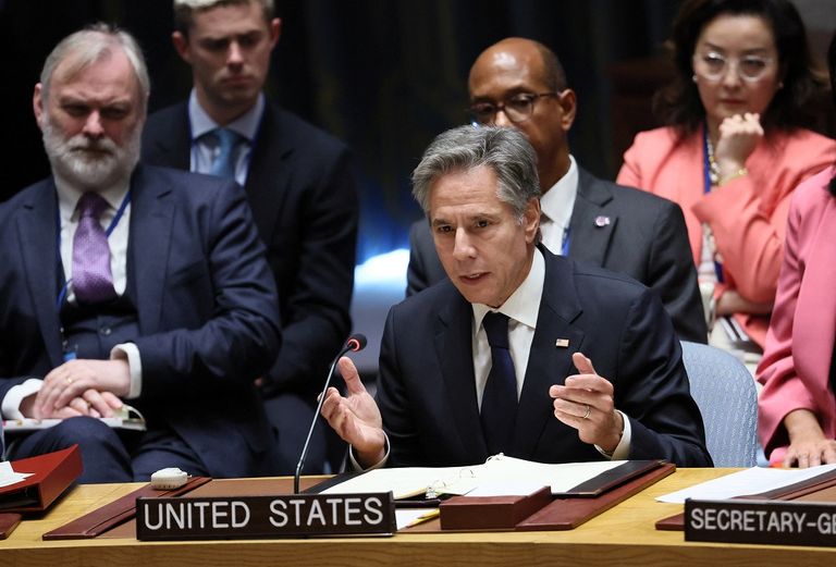 جانب من جلسة مجلس الأمن