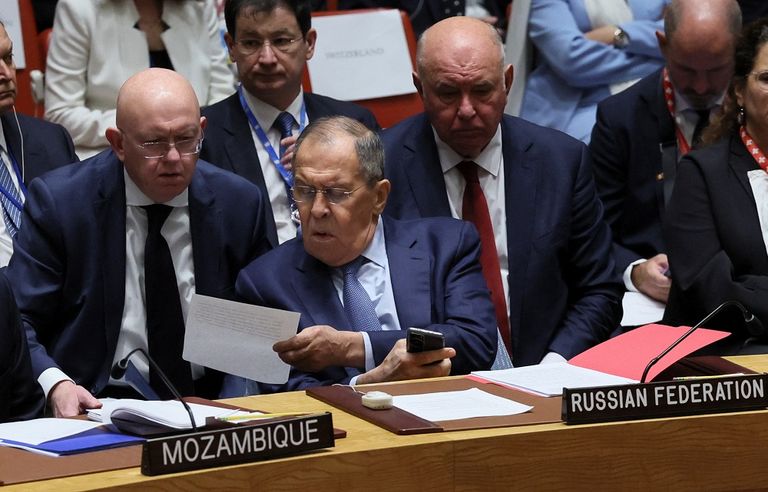 جانب من جلسة مجلس الأمن