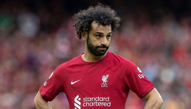 محمد صلاح لاعب ليفربول الإنجليزي