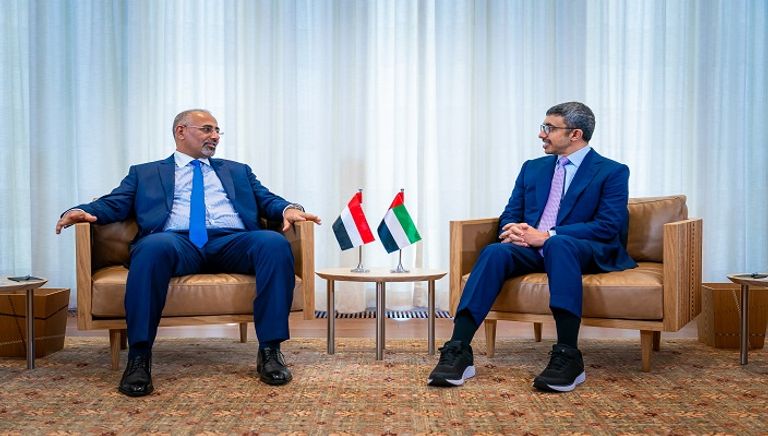 جانب من لقاءات الشيخ عبدالله بن زايد آل نهيان وزير الخارجية بنيويورك