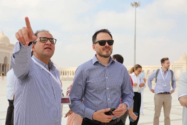 زيارة ممثلي البنك الآسيوي إلى العاصمة الإدارية 