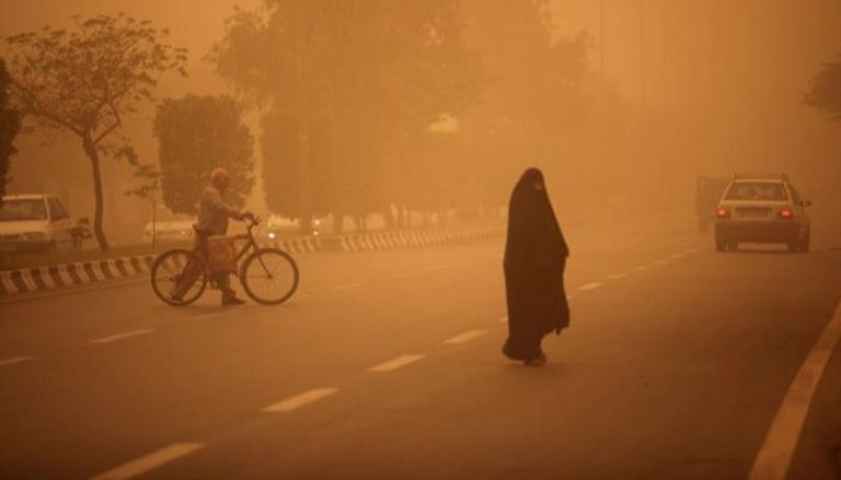 وتيرة العواصف الرميلة ازدادت في إيران خلال السنوات الأخيرة