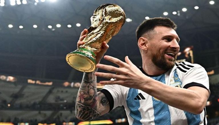 ليونيل ميسي بطل كأس العالم 2022