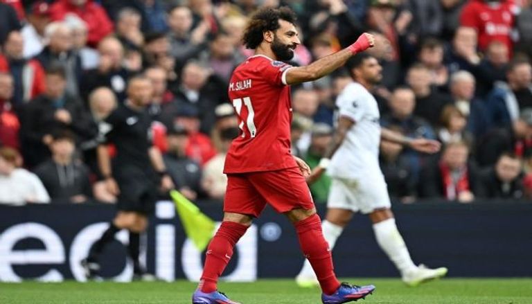 محمد صلاح نجم ليفربول ضد وست هام