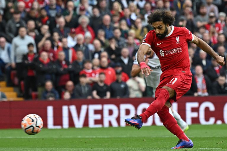 محمد صلاح محمد صلاح نجم ليفربول ضد وست هام