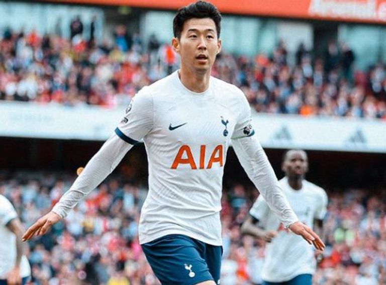 سون سون هيونغ مين نجم توتنهام