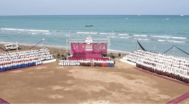 جانب من الاحتفالات