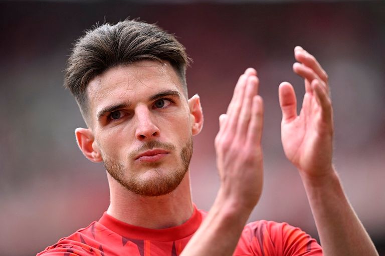 ديكلان رايس لاعب وسط أرسنال