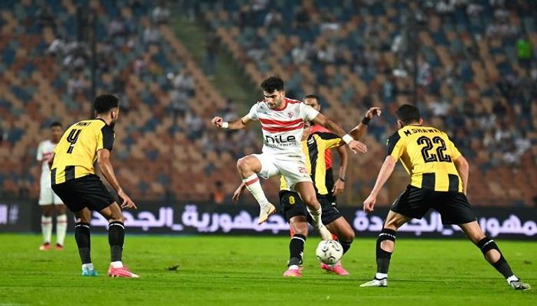 الزمالك ضد المقاولون العرب