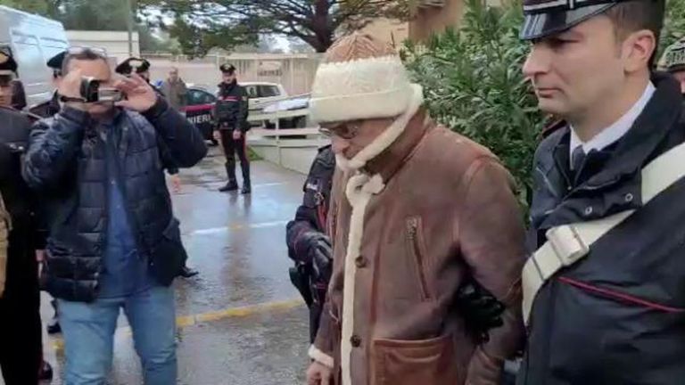 ماتيو ميسينا دينارو لحظة اعتقاله