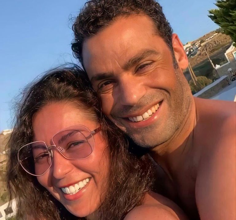 لقاء الخميسي ومحمد عبدالمنصف