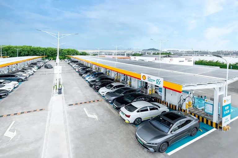  محطة Shell Recharge Shenzhen Airport EV