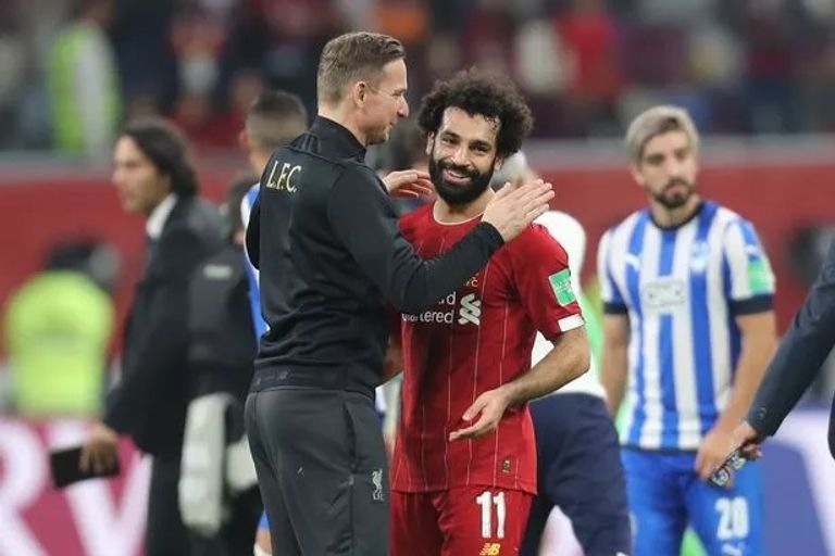 بيب ليندرز ومحمد صلاح محمد صلاح نجم ليفربول