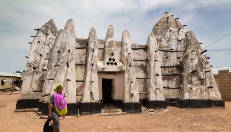 مسجد غانا المتهدم