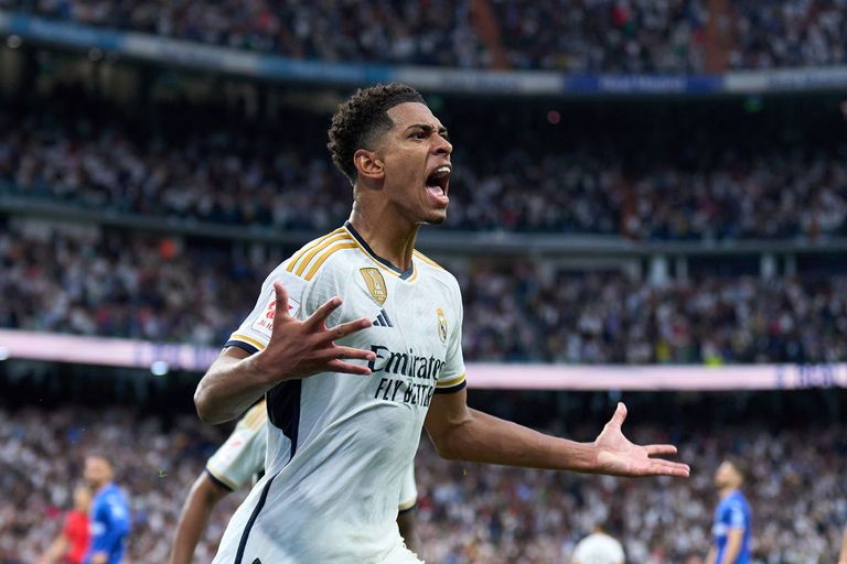 جود بيلينغهام لاعب ريال مدريد كارلو أنشيلوتي مدرب ريال مدريد