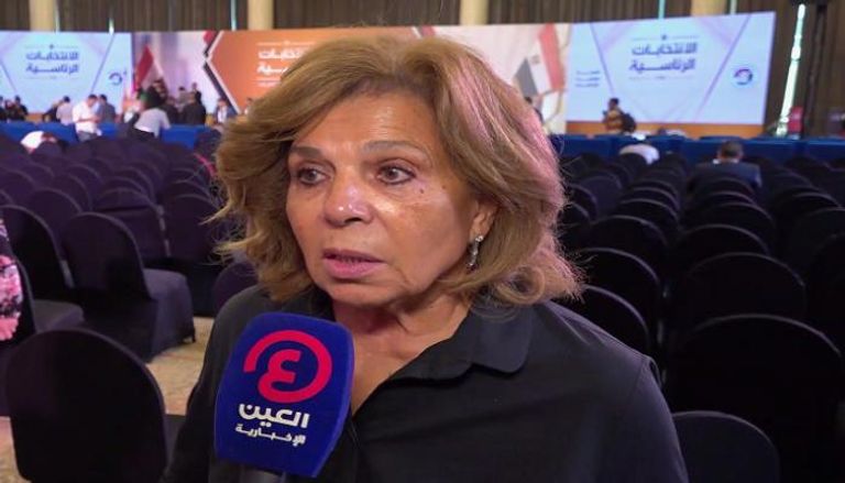رئيسة المجلس القومي لحقوق الإنسان بمصر السفيرة مشيرة خطاب