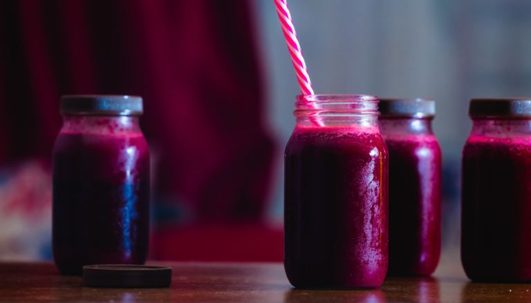 شراب التوت الشامي عصير التوت