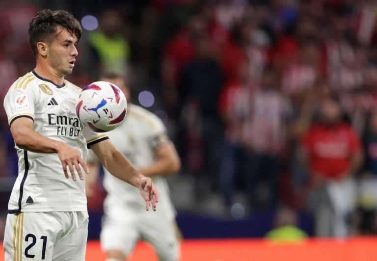 براهيم دياز لاعب ريال مدريد