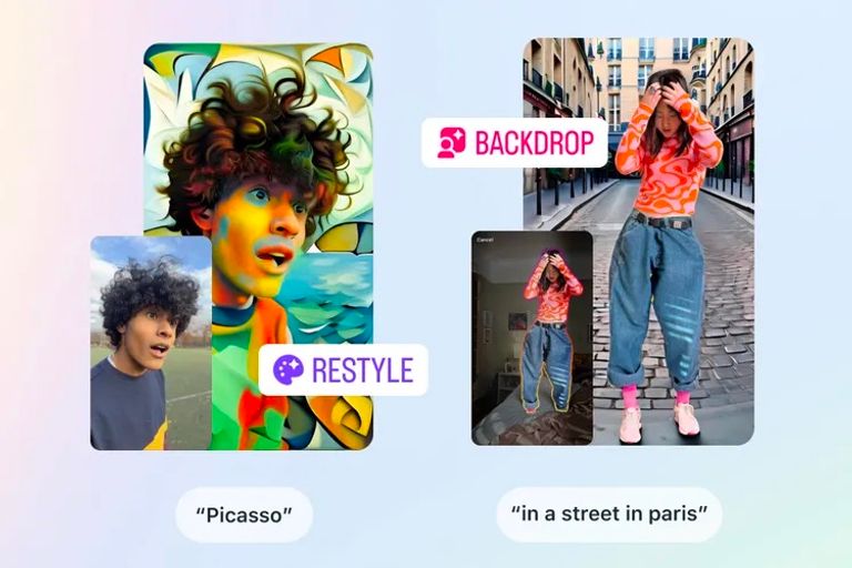 أداة تعديل الصور بالذكاء الاصطناعي على إنستغرام