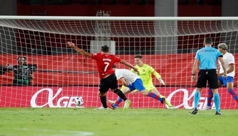 تير شتيغن عانى ضد مايوركا برشلونة ومايوركا