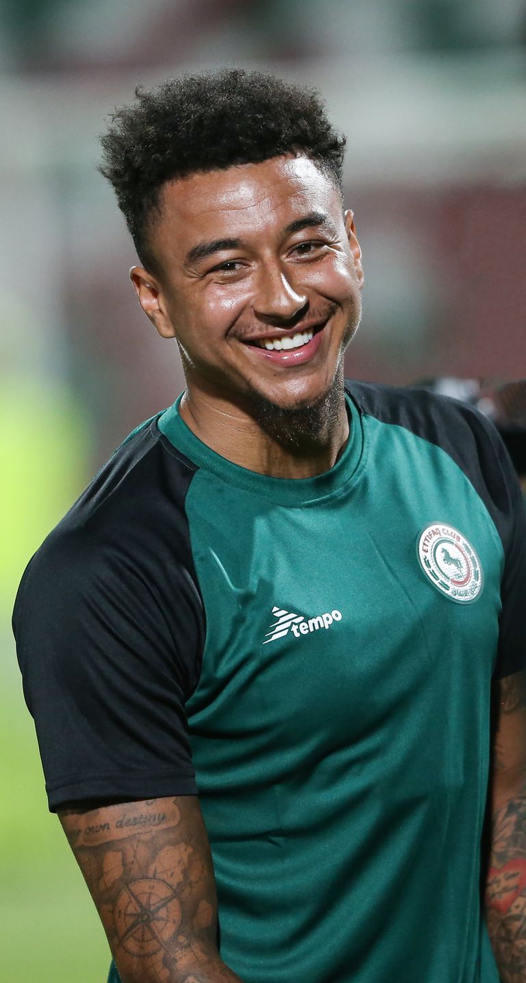 جيسي لينغارد في تدريبات الاتفاق السعودي