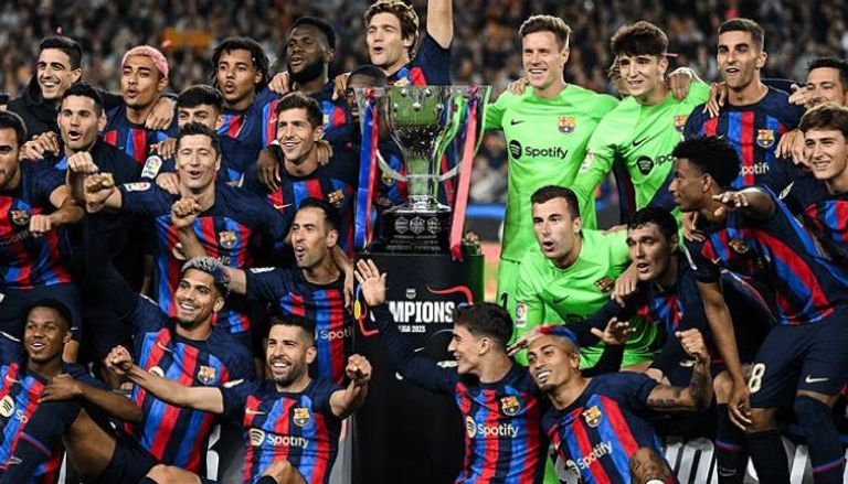 برشلونة في موسم 2022-2023