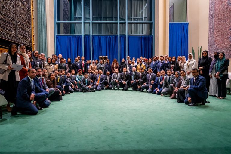 وفد الإمارات المشارك في الدورة الـ78 للجمعية العامة للأمم المتحدة