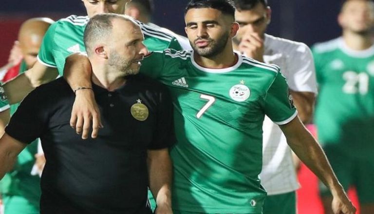 جمال بلماضي مدرب منتخب الجزائر