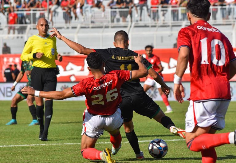 مباراة النجم الساحلي والجيش الملكي - أرشيفية