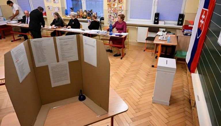 مقر انتخابي في سلوفاكيا 