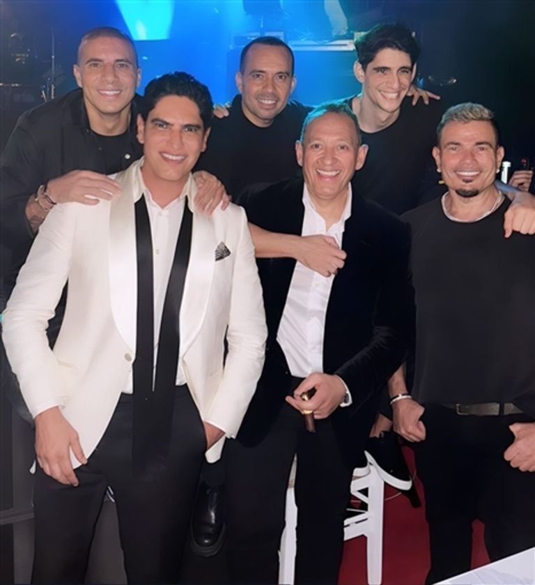 عمرو دياب في حفل دبي