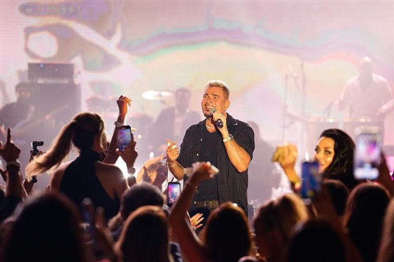 عمرو دياب في حفل دبي