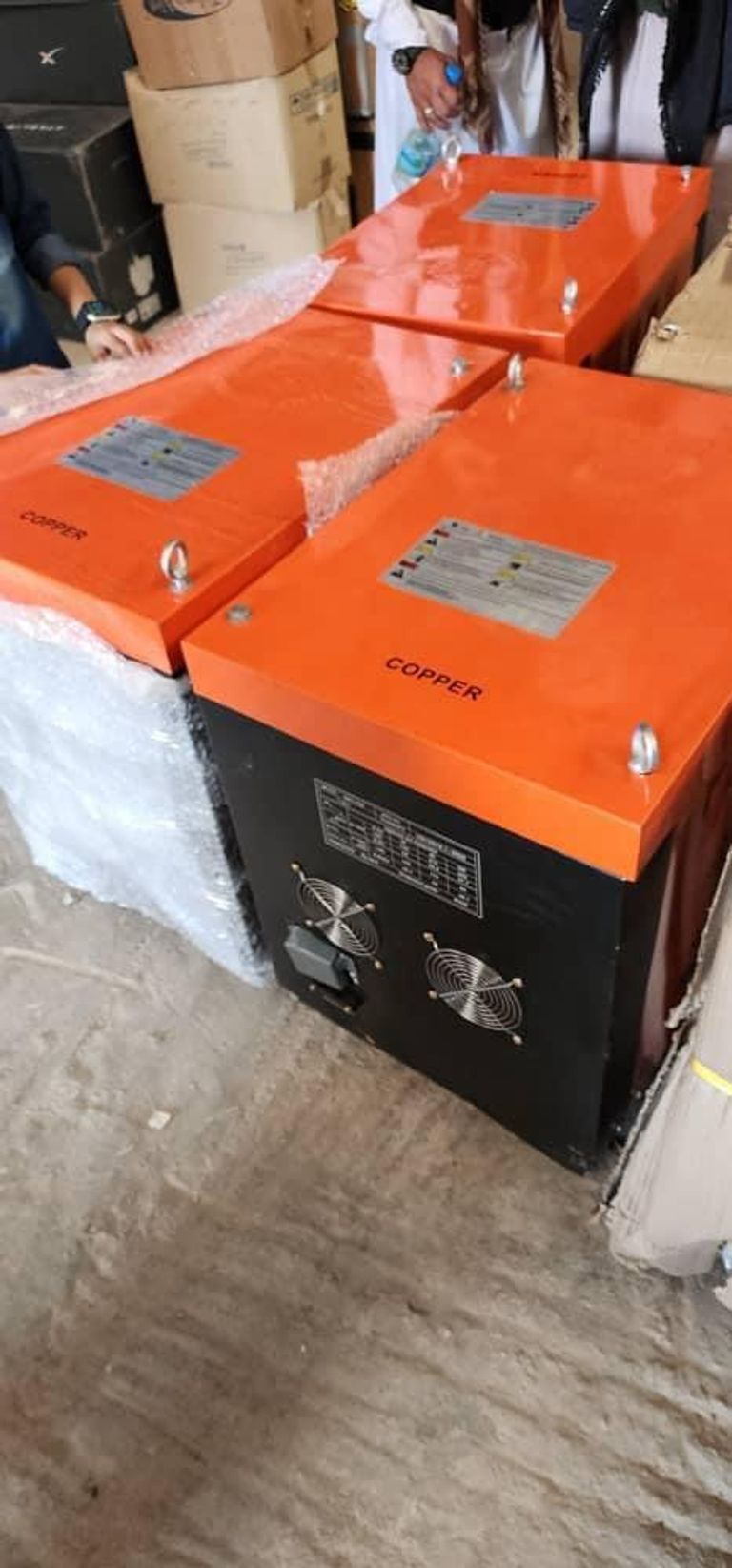 جهاز تشويش من بين المضبوطات