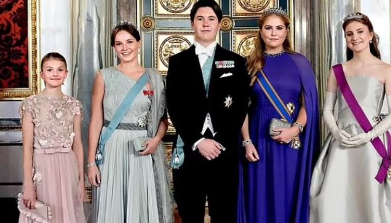ملكات المستقبل في عيد ميلاد أمير الدنمارك