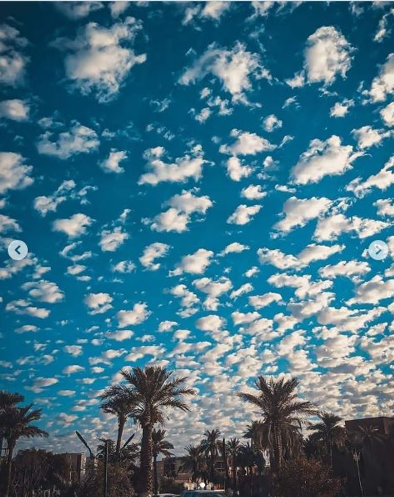 سماء مدينة أدرار الجزائرية