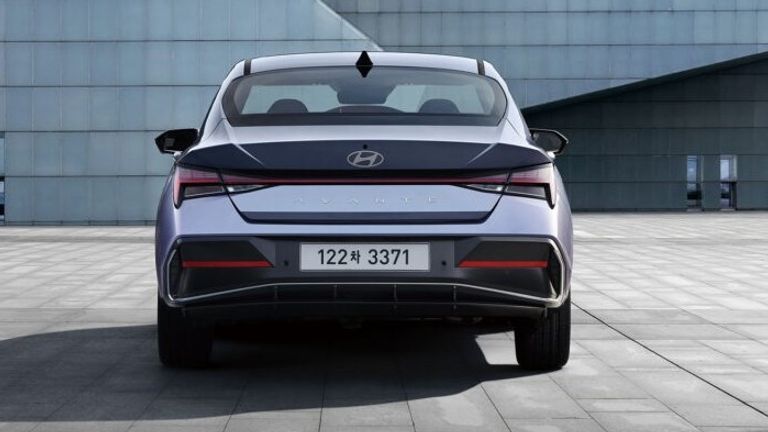 هيونداي إلنترا CN7 فيس ليفت 2024