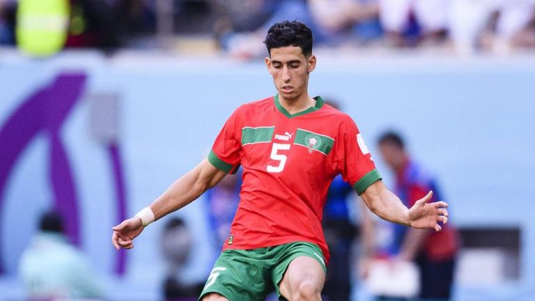 نايف أكرد منتخب المغرب